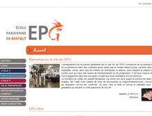 Tablet Screenshot of epg-gestalt.fr